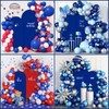 AIBIIN Royal Blue Arch Backdrop - 2.6x6ft, 2-Sided, Fit for