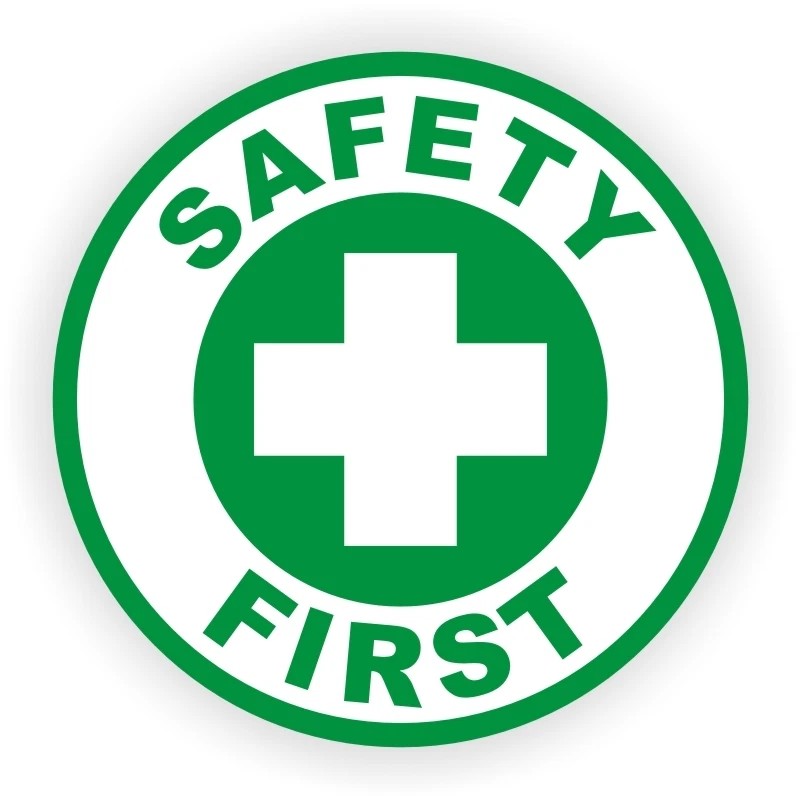 Unbranded/Generic 3pk Safety First Hard Hat Decals Helmet Stickers Union