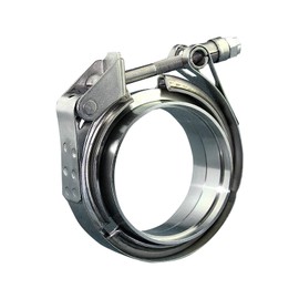 UB-Lab. Motorcycle Muffler Band Clamp Pipe Stainless Flange 60 Φ