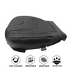 NLQR Front Driver Bottom Replacement Perforated Seat Cover Black Microfiber
