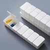 Travel portable small-sized vitamin case for each day of the week, 7-compartment nutritional pill container Agreement summary 10ea