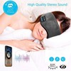 BT5.0 Sleep Headphone Mask, Wireless Music Headphones Sleeping Masks Light