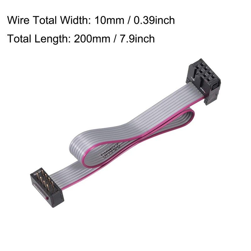 sourcing map IDC Wire Ribbon Cable FC/FD Male A Type