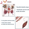 FLCSIed Butterfly Garden Wind Chimes Small Wind Chimes Unique with