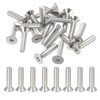 PATIKIL 1/4-20 x 1-1/8" Flat Head Socket Cap Screws, 20
