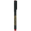 SG Education Faber Finepen 1511 Marking Pen, Red, Metal-clad Fibre-tip,
