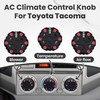 AC Heater Knobs (Set of 3) for Toyota Tacoma 2005-2015