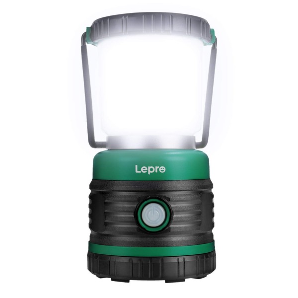Lepro Lanterne Camping LED, Lampe Camping Puissante 1500lm, Luminosité Réglable, Éclairage Camping Étanche pour Camping, Bivouac, Pêche, Randonnée, Cave