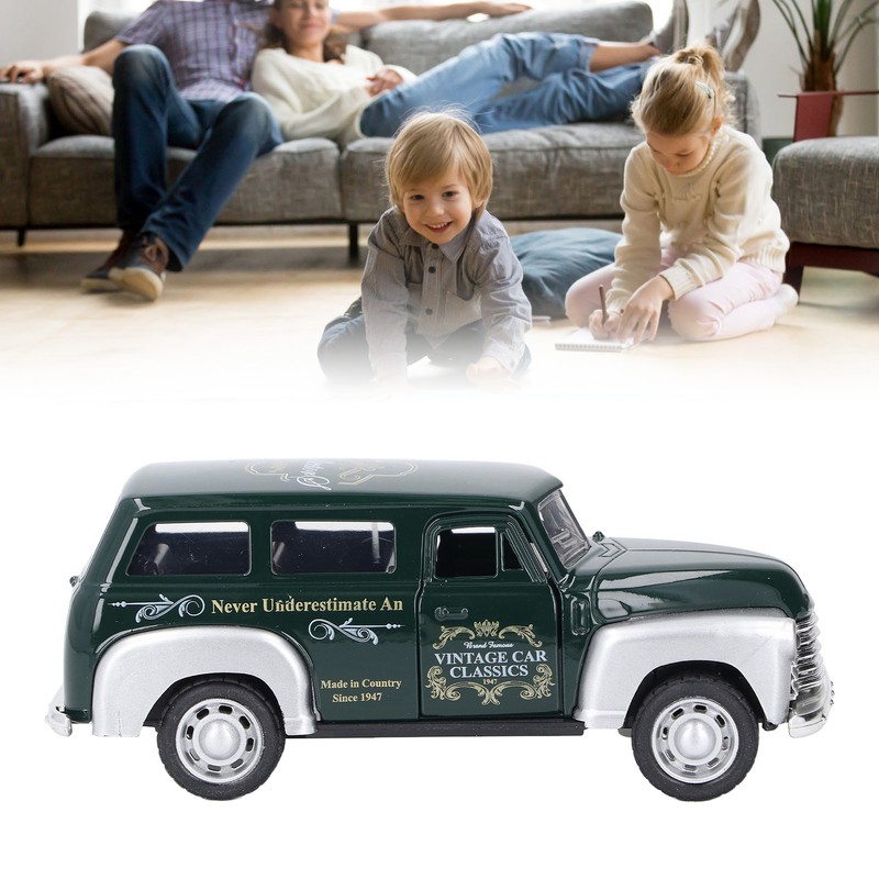 1:32 Scale Kids Pull Back Vehicle Toy Openable Door Alloy