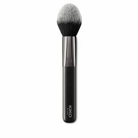 KIKO Milano Face 08 Precision Powder Brush, Conically Shaped Brush with Synthetic Bristles for Face Powder