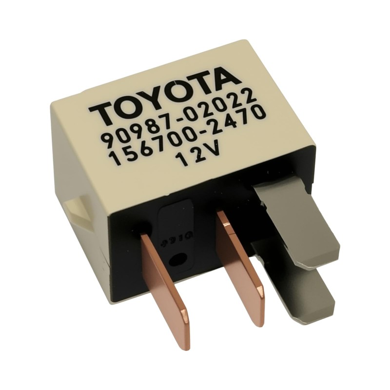 90987-02022 156700-2470 30A12VDC 4-Pin Automotive Relay Multipurpose Relay for Headlights,