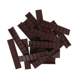 Operitacx 20Pcs Furniture Leveling Shims Durable Wedge Levelers for Tables Chairs Cabinets Easy to Install Non Slip Design for Uneven Floors Prevent Sliding