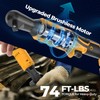 Funnywhale Cordless Ratchet Wrench 74ft-lbs Compatible with 20V Max Battery(No