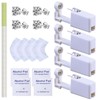 Hermosa 4 Pcs Ear Piercing Kit, Safety Piercing Gun Tool,