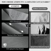 ANMINY 100% Waterproof Fabric Marine Canvas, 58" W 600D, 3
