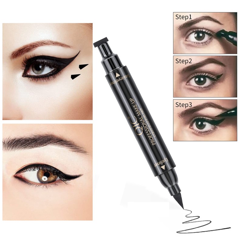 Eyeliner Stamp Black, Eyeliner Liquid Liner, Black Eyeliner Waterproof Eyeliner