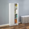 ClosetMaid Pantry Cabinet Cupboard with 2 Doors, Adjustable Shelves, Standing,
