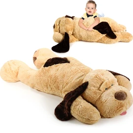 HyDren 55 Inch Giant Puppy Dog Stuffed Animal Large Plush Pillow Soft Huge Toy for Girls Boys Adults Birthday Christmas Holiday Presents