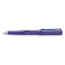 Lamy 1234835 Safari Candy Fountain Pen 21, Modern Fountain Pen in Purple with Ergonomic Handle and Timeless Design, Nib size M, Special Model