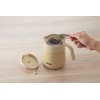 THERMOS Vacuum Insulated Teapot with Strainer 700ml Brown TTE-700 BW
