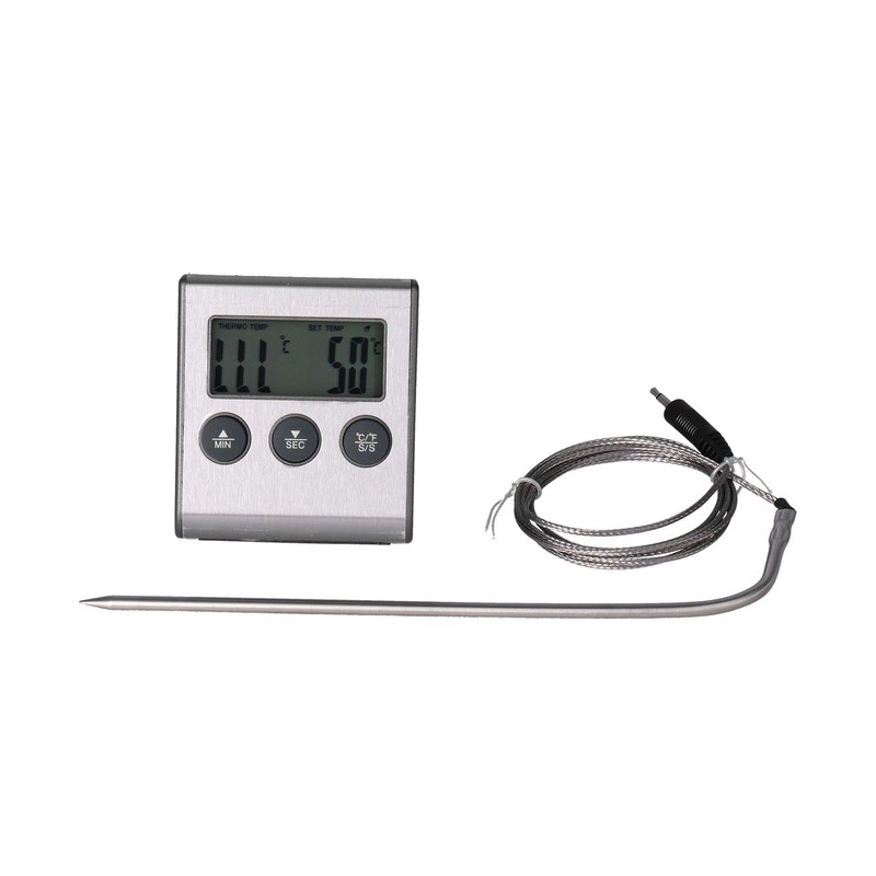 Magnet Design Barbecue Thermometer Food Meat Temperature Meter with Alarm