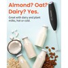 Elementi Electric Milk Frother Handheld - Make Creamy Lattes, Delicious