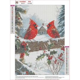 MXJSUA Diamond Painting Kit DIY 5D Full Drill Rhinestone Art for Adults Kids Home Decor