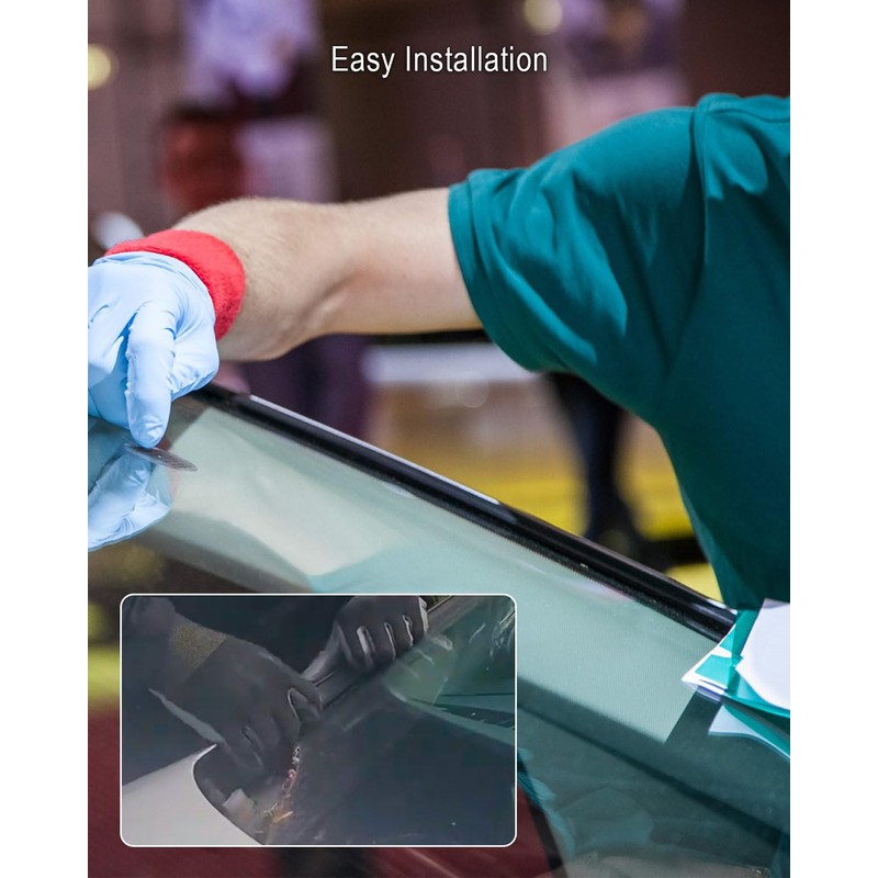 A Pillar Windshield Trim Molding Fit for Ford Fiesta 2011-2019,