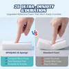 Magic Sponge Eraser 30Pack, 2X Density Melamine Foam Pads Bulk