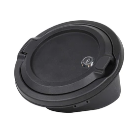 For Jeep JL Locking Gas Cap Cover Fuel Door for 2018-2025 Jeep Wrangler JL & Unlimited Sport Rubicon Sahara 2-Door 4-Door
