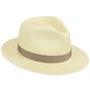Bailey of Hollywood Spencer LiteStraw Fedora Weathered Oak, Medium