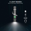 Rechargeable LED Tactical Flashlight, Pocket-Size Small LED Flashlight, 2000lm, Super