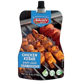 Adonis - Chicken Kebab Quick Marinade, 6 oz (170g), Ready to Use Liquid Seasoning Marinade