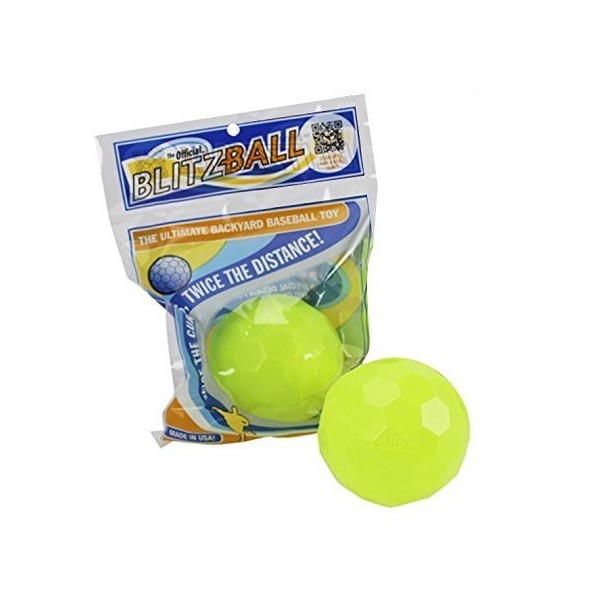 Blitzball プラスチック製野球ボール (2&nbsp;個パック)