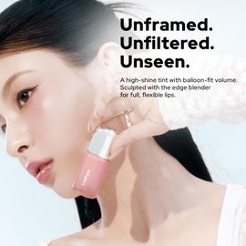Oddtype Unseen Balloon Tint – Buildable Color, Long Lasting Glossy Lip Stain, Lightweight Lip Gloss (245 Geek, 0.11 oz)