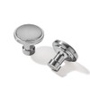 ZAUYX 5 Pack Brushed Satin Nickel Cabinet Knobs 1-1/4 inch,