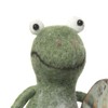 Gallerie II Beach Frog Ornament Green