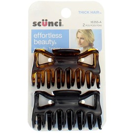 Scunc Jaw Clip Thickhair Size Ea