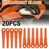 ERGIT 20 Pack Trimmers Blades Replacement for Stihl Weed Eater