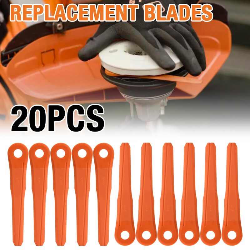 ERGIT 20 Pack Trimmers Blades Replacement for Stihl Weed Eater