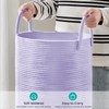 YOUDENOVA Laundry Hamper Basket, Woven 58L Tall Laundry Basket for