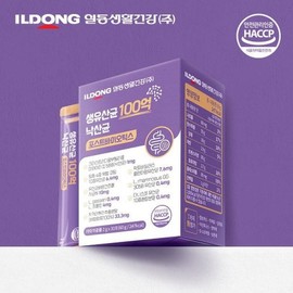 [일동생활건강] 생유산균 100억 낙산균 포스트바이오틱스 2g x 30포 [ILDONG Life Health] 10 Billion Live Lactobacillus Postbiotics 2g x 30 Sachets