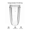 32oz Replacement Cup Compatible with Nutribullet 600W/900w,Replacement Parts Blender Juicer