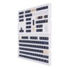 Mechanical Keyboard Keycap 128 Key PBT Keycap Set Contrasting Colors