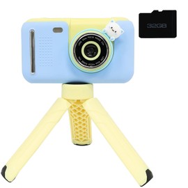MRG Kids Camera, Digital Camera, For Kids, Digital Camera, Latest YouTuber Selfie, Movie, 40 Million Pixels, 32 GB, Memory Card Included, Japanese Instruction Manual Included, Includes Japanese