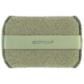 EcoTools Exfoliating Body Buffer, for Body Cleansing, Designed with Strap, Sustainable and Vegan Body Scrubber, 4 Count (Pack of 1)