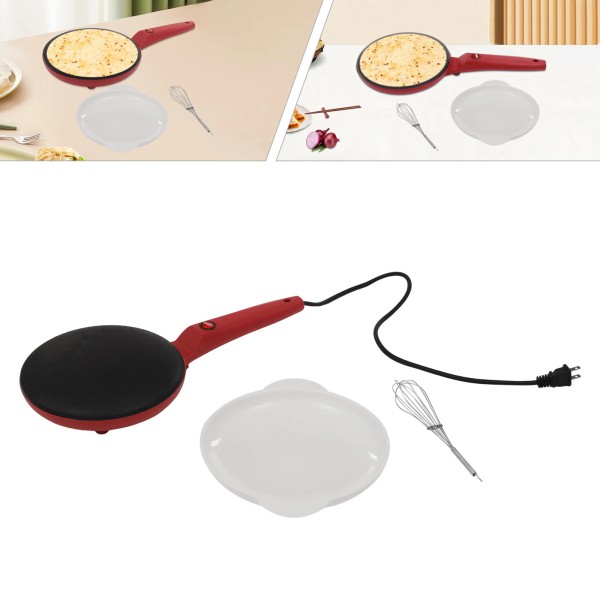 Unbranded Crepe Maker - 550W Crepe Maker Long handle -