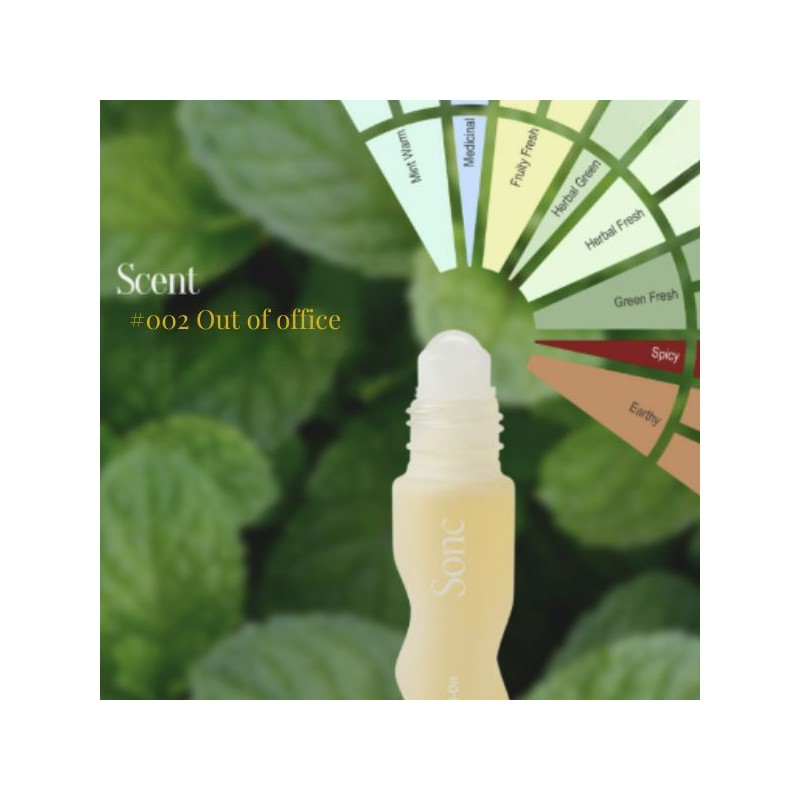 SONC Botanical Aroma Oil Roll-On 9ml, Type:002 Out Of Office