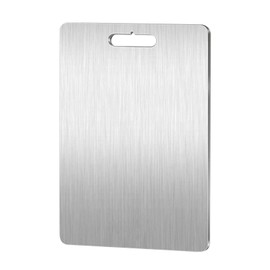 Titanium Cutting Board 2025 New Upgrade Pure Titanium Cutting Boards for Kitchen Durable, Double-Sided, Hygienic, Dishwasher Safe - 11x15.5 Inches (Large)