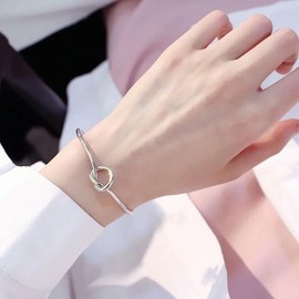 32 Pcs Bulk Bridesmaid Gifts Including Flower Clip Scrunchies for Women Silver Bangle Pearl Hair Clip Bridesmaid Hair Accessories Bridal Party Bachelorette Party